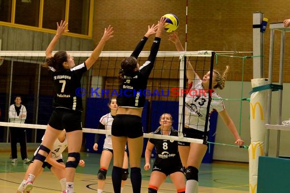 Volleyball Damen 3. Liga Süd SV Sinsheim gegen TV Villingen 23.10.2016 (© Siegfried)